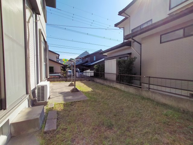 若竹台４LDK戸建の庭