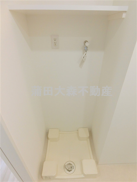 AZESTアゼスト矢口渡の設備|棚付き洗濯機置き場