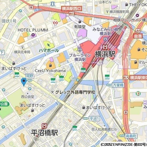 【地図】 | ジオエント横浜(ジオエントヨコハマ)