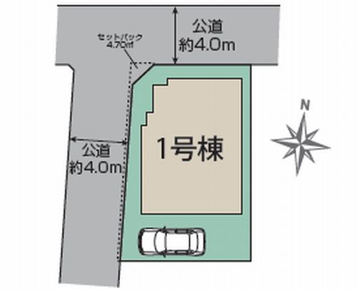 【仲介手数料０円】相模原市中央区陽光台3丁目　新築一戸建ての区画図|相模原市中央区陽光台3丁目　新築一戸建て