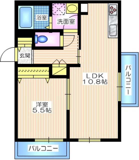 マレ　ヴィラージュの間取り