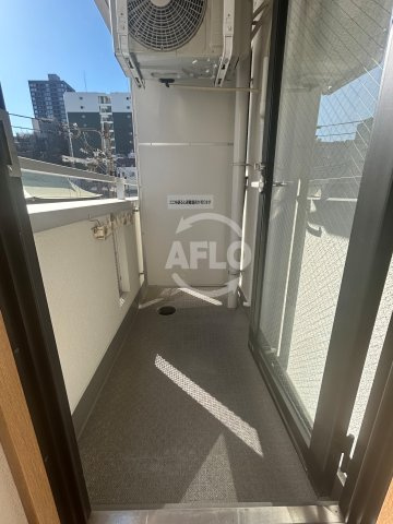 大阪市中央区南船場１丁目の賃貸マンションのバルコニー|南船場マンション　バルコニー