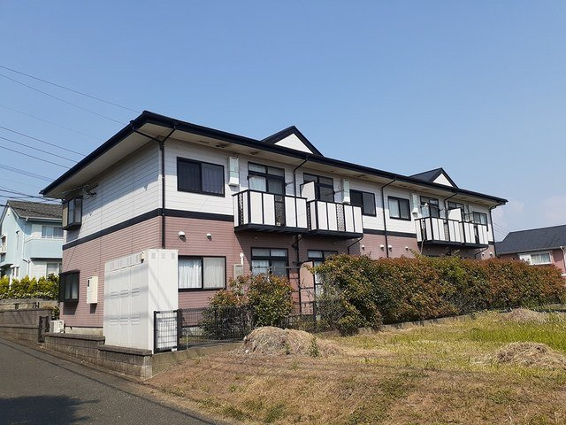 小郡市希みが丘２丁目のアパートの外観|落ち着いた雰囲気の外観です