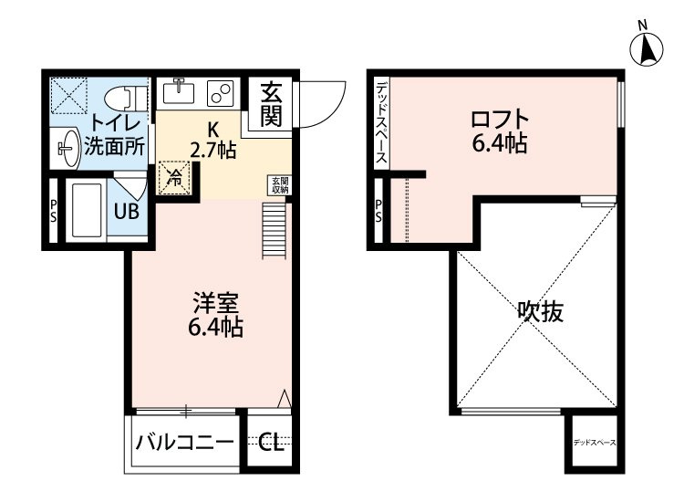 Crescentの間取り