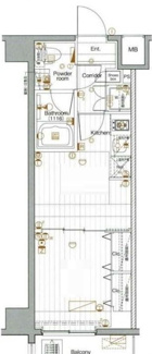 【間取り】 | THE PREMIUM CUBE G潮見 | 間取りです。
