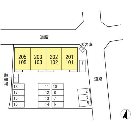 ブライトフォーチュンの区画図|他社様掲載物件もまとめてご紹介、ご案内可能です(^^)/