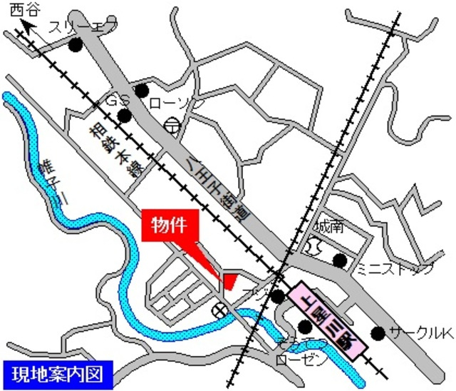 へーベルメゾン上星川の地図|案内図