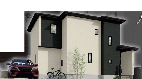 桶川市加納8期　GRAFARE DESIGN　新築戸建　全1棟　1号棟の画像