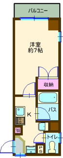 【間取り】 | フロンティアコンフォート白楽