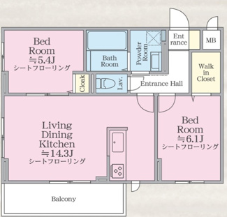 【間取り】 | ＭＯＣＸＩＯＮ大宮桜木 | 間取りです。