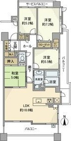 【間取り】 | グランザ植田本町