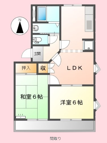 ベルノーブルの間取り