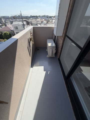 杉並区成田東５丁目の中古マンションのバルコニー