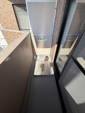 杉並区成田東５丁目の中古マンションのバルコニー
