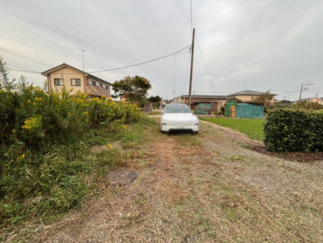 山武郡芝山町新井田　中古戸建の庭