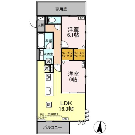 グラシア広路本町の間取り