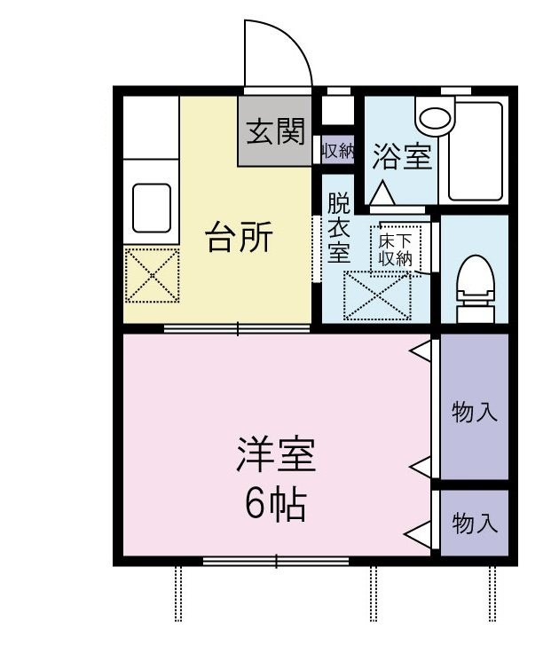 アトリーズ綱島A棟 の間取り|間取りです。
