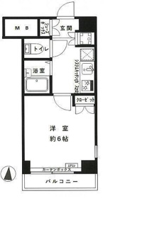 【間取り】 | ルーブル中野新橋