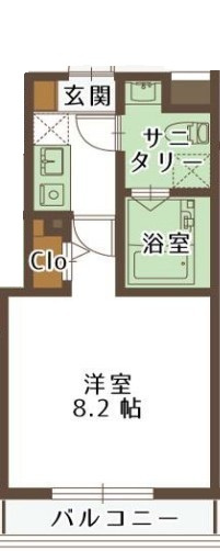 PD.ミプリアメゾンの間取り