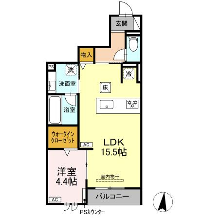 グラシア広路本町の間取り