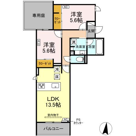 グラシア広路本町の間取り