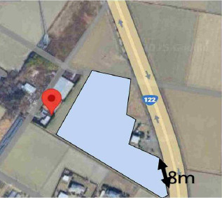 【地図】 | 加須市平永　調整区域　売地