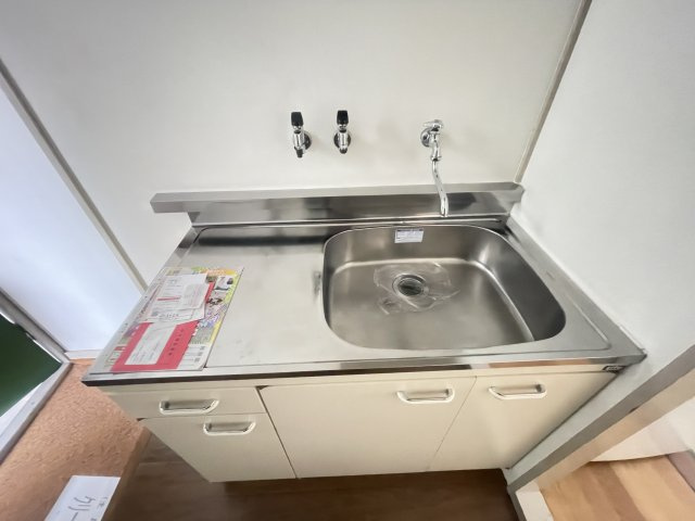 寝屋川市境橋町のアパートのキッチン