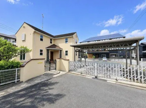 津福本町貸家の外観|落ち着いた雰囲気の外観です