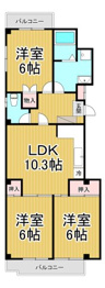 サンハイツ坂末の間取り