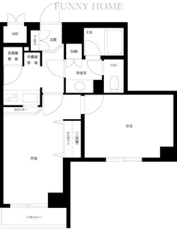 【間取り】 | ルーブル学芸大学参番館 