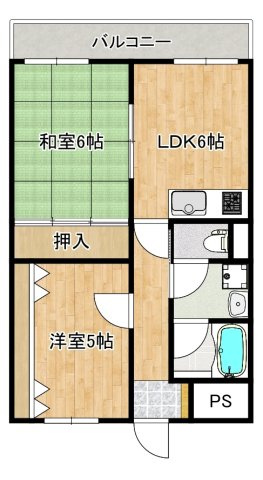 朝日プラザ大仙の間取り|【南東向き日当り良好】たっぷりの陽光に包まれ穏やかな風が舞い込む開放感のある住まいに気持ちも明るくなりますね！