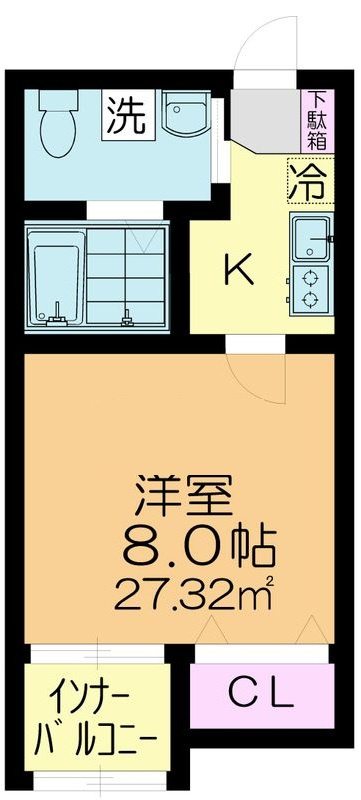 ｓｉｒｏ松戸の間取り|間取りです。