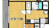 ルークレジデンス姫路Ⅲの間取り
