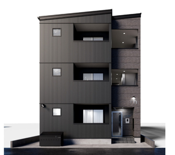 robot home 鶴里Ⅱの外観パース