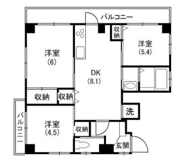 神谷ビルの間取り