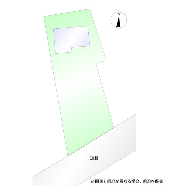 熊谷市御正新田　中古戸建の区画図|図面と現況が異なる場合、現況を優先とします。
