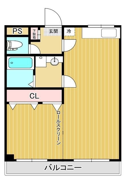 シャルマン谷塚駅前の間取り|間取りです。