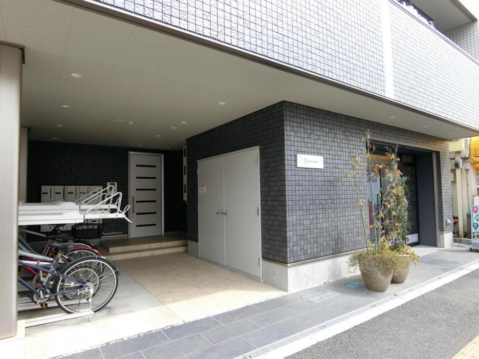 ラフィーネ奥池のエントランス