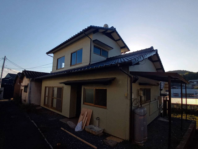 大型犬と住める関西町戸建の外観