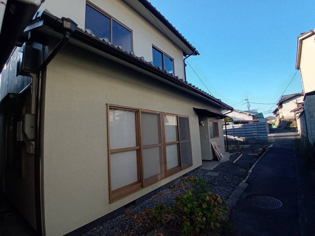 大型犬と住める関西町戸建の外観