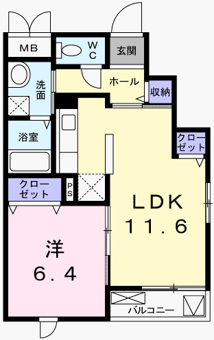 グランアウローラⅧの間取り