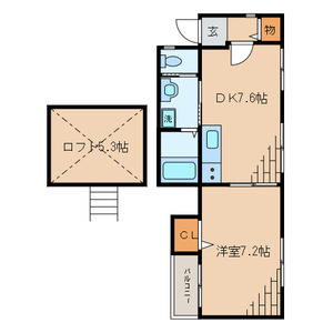 イザットパレス代田の間取り|間取りです。