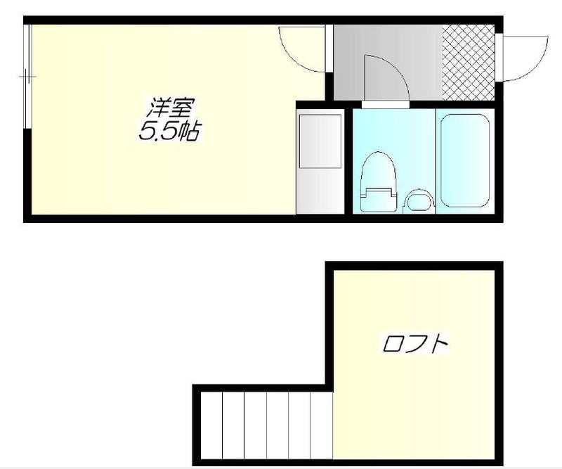 プラザ・ドゥ・モーリスＢ棟の間取り|間取りです。