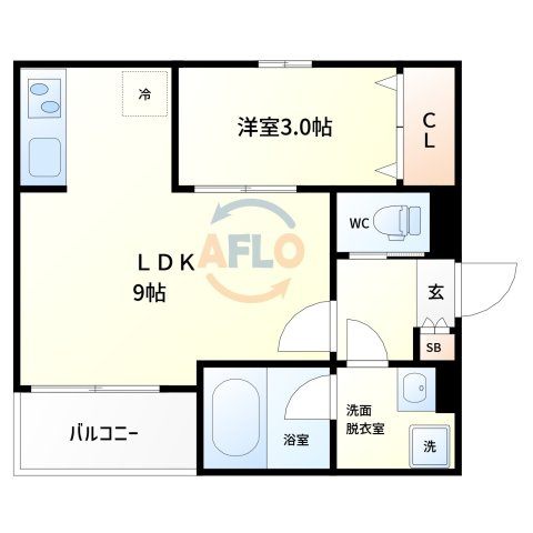 フェニーチェ九条の間取り|フェニーチェ九条　間取り