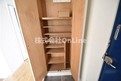 八尾南ハウスB棟の収納