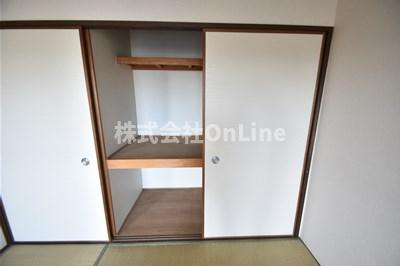 八尾南ハウスB棟の収納