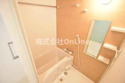 八尾南ハウスB棟の浴室
