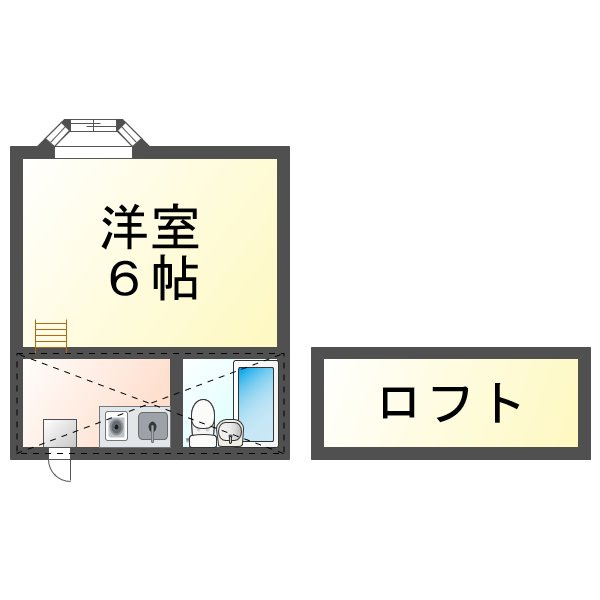 ラピート山手の間取り