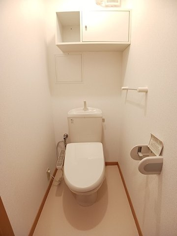 メゾン・ソレイユのトイレ|清潔感のあるトイレです