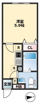 【間取り】 | VISTA NAKANO-FUJIMICHO